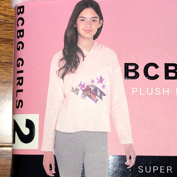 SOLD!! NWT💝BCBG Girls Plush Hoodie & Legging🌷XS-5-6 - Picture 3 of 8